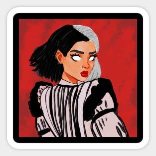 I am Cruella Sticker